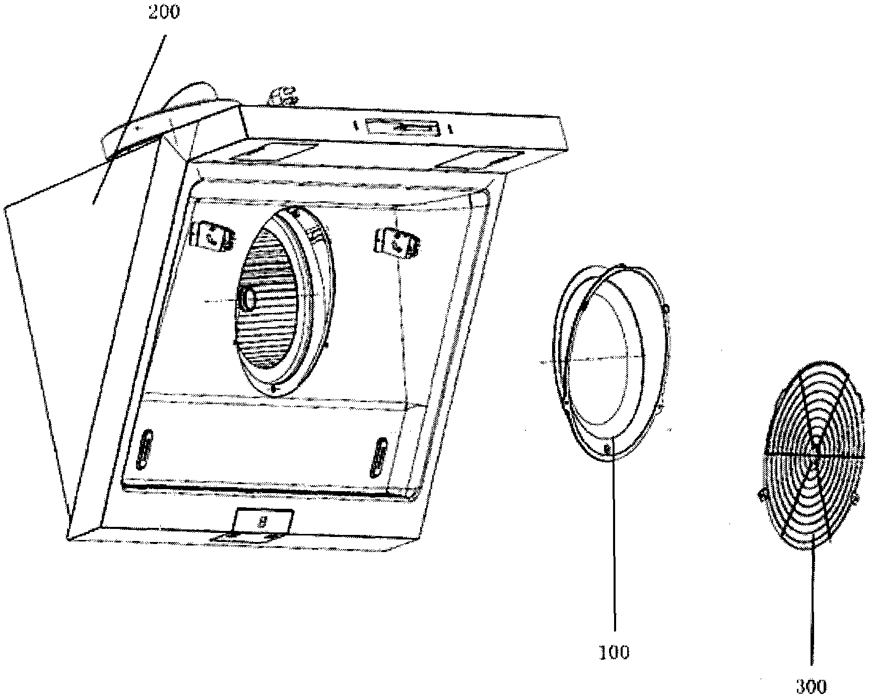 Range hood and air inlet ring thereof