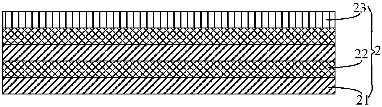 Solar cell epitaxial structure and substrate stripping method thereof