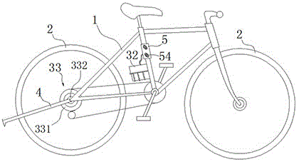 Novel self-generation environment-friendly and mosquito-repelling bicycle