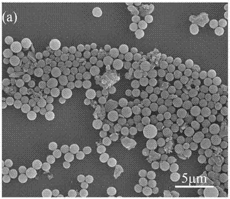A preparation method of high specific surface area carbon microspheres based on Camellia oleifera seed shell
