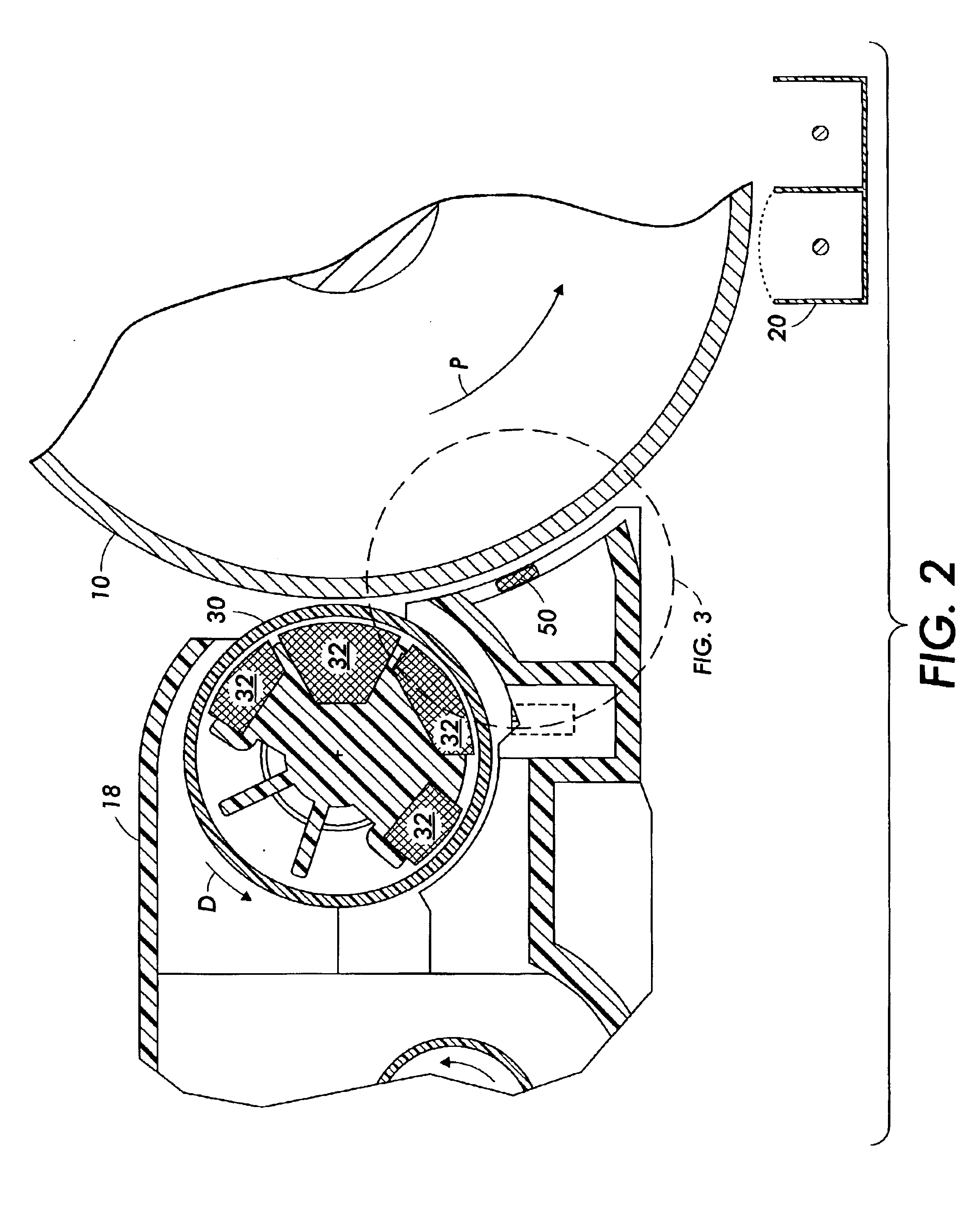Xerographic printing system with magnetic seal between development and transfer