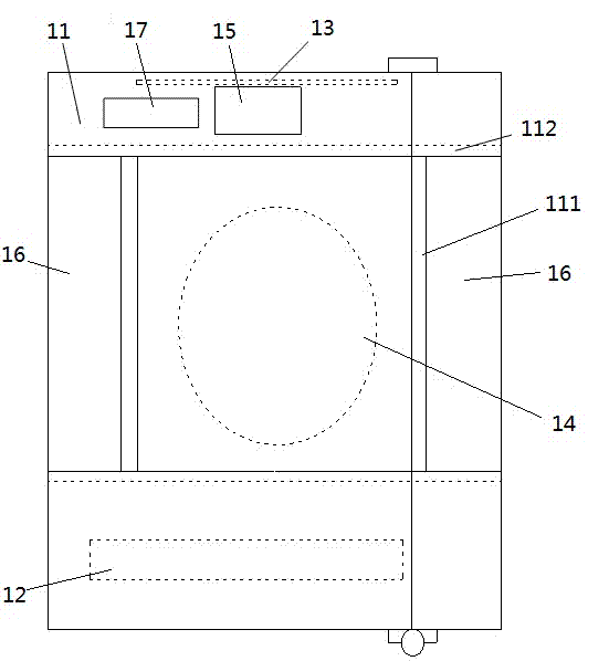 Measurement device of diameter of plant stalk