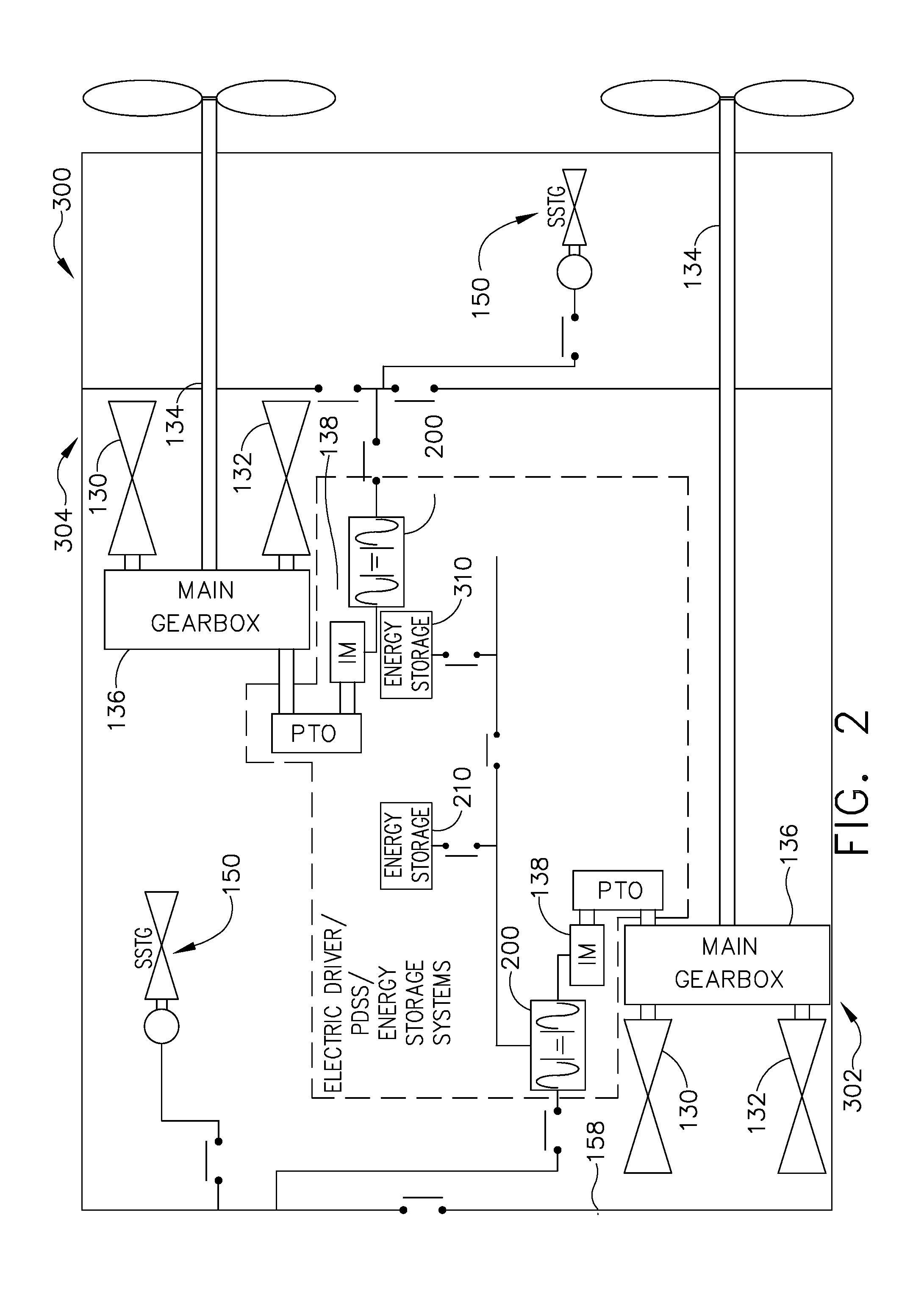 Systems and methods for providing an uninterruptible power supply to a ship-service bus of a marine vessel