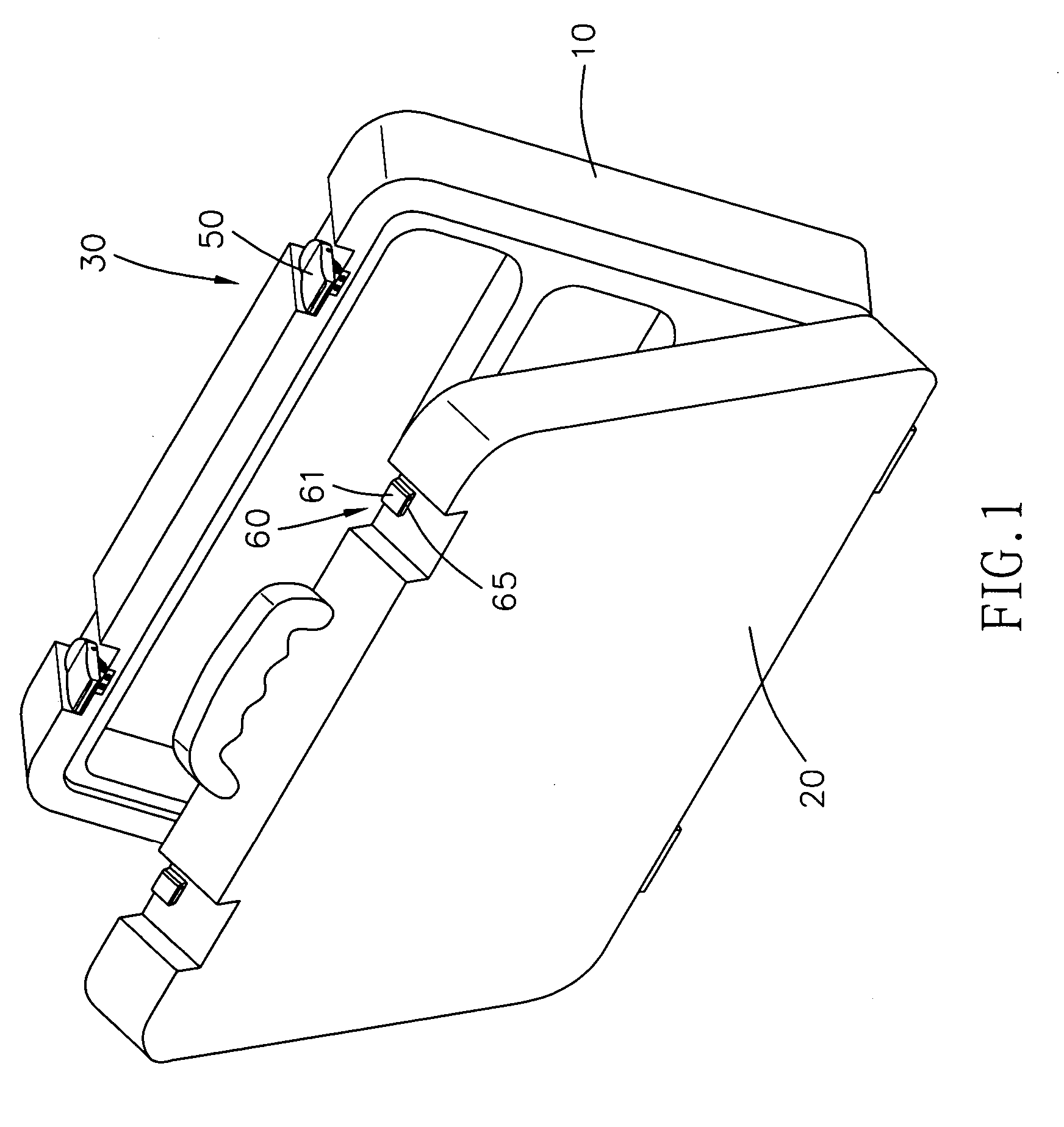 Tool box having a locking mechanism