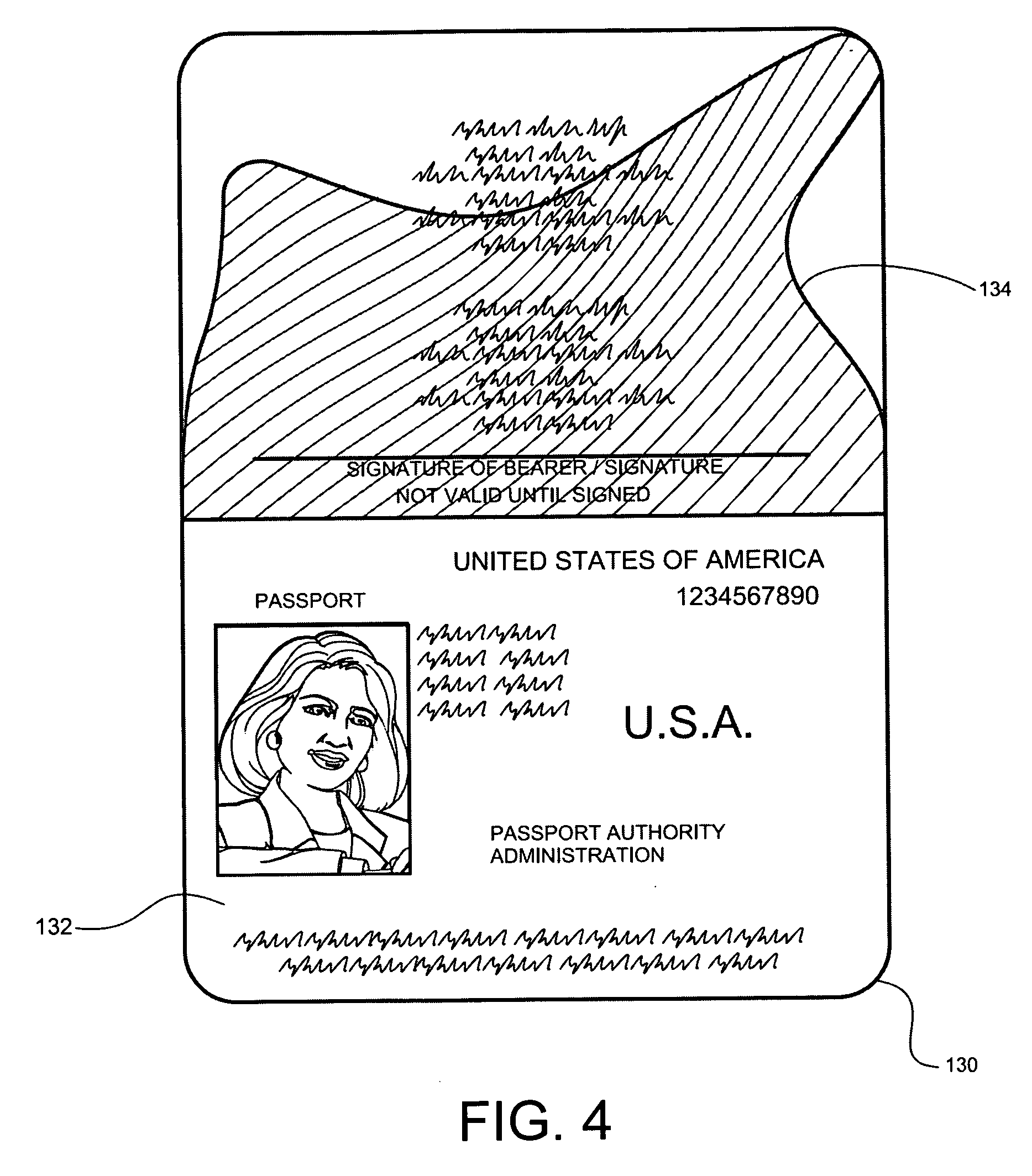 Self-authenticating documents with printed or embossed hidden images