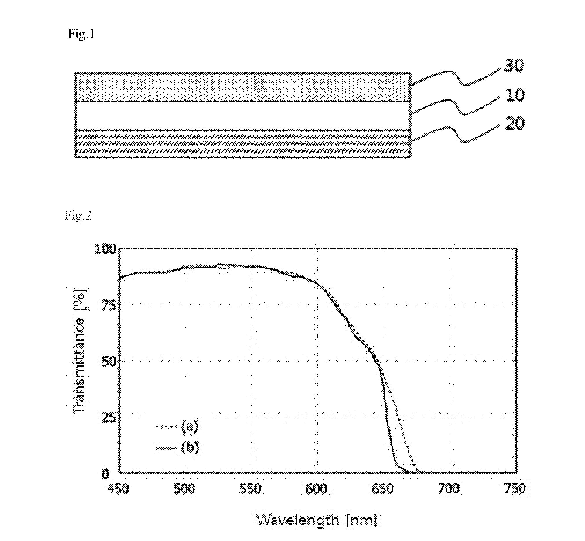 Optical filter, and imaging device comprising same
