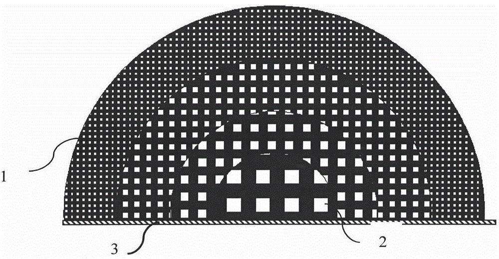 Manufacture method of hemispherical luneberg lens antenna