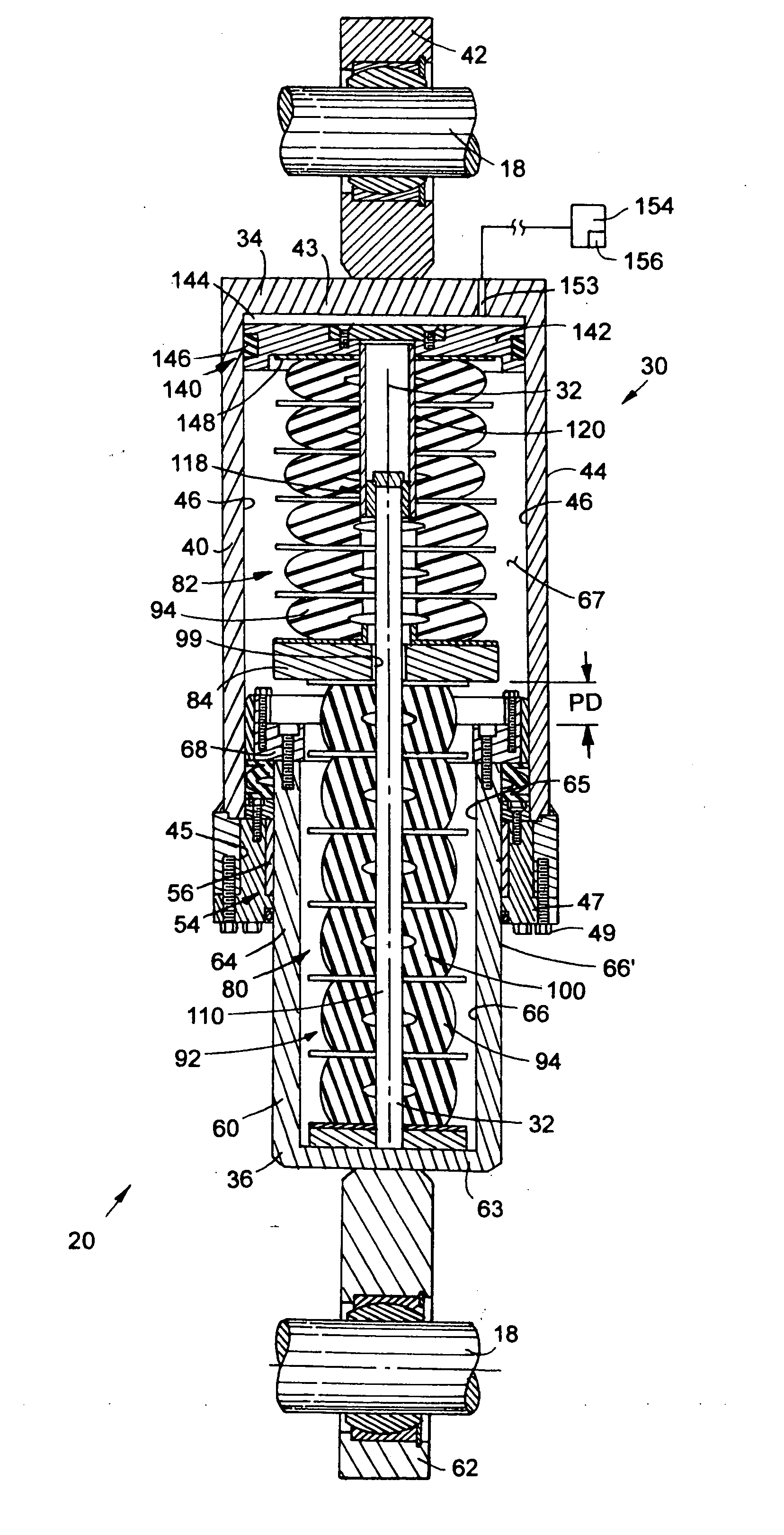 Dual rate shock absorbing apparatus for a suspension system of a heavy off-road vehicle