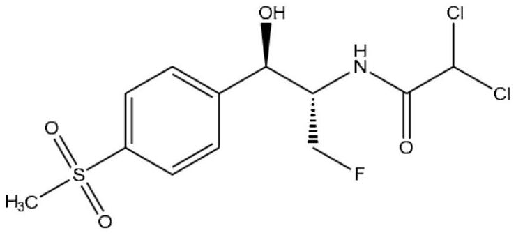 A kind of florfenicol powder and preparation method thereof