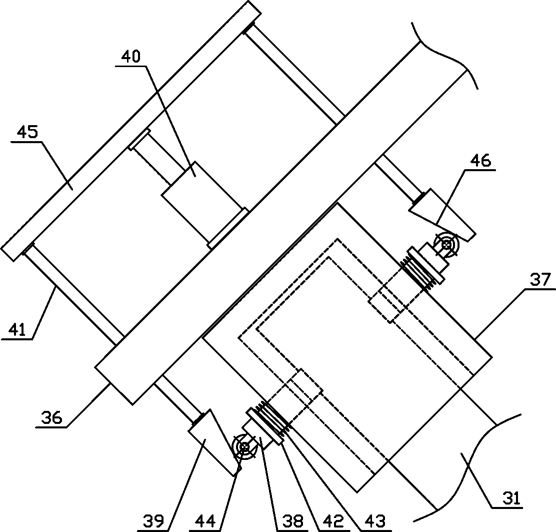 Intermittent pipe loading mechanism