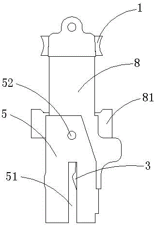 Jacquard electromagnet assembly with two injection moulding structure and manufacturing method of jacquard electromagnet assembly