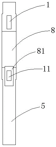 Jacquard electromagnet assembly with two injection moulding structure and manufacturing method of jacquard electromagnet assembly