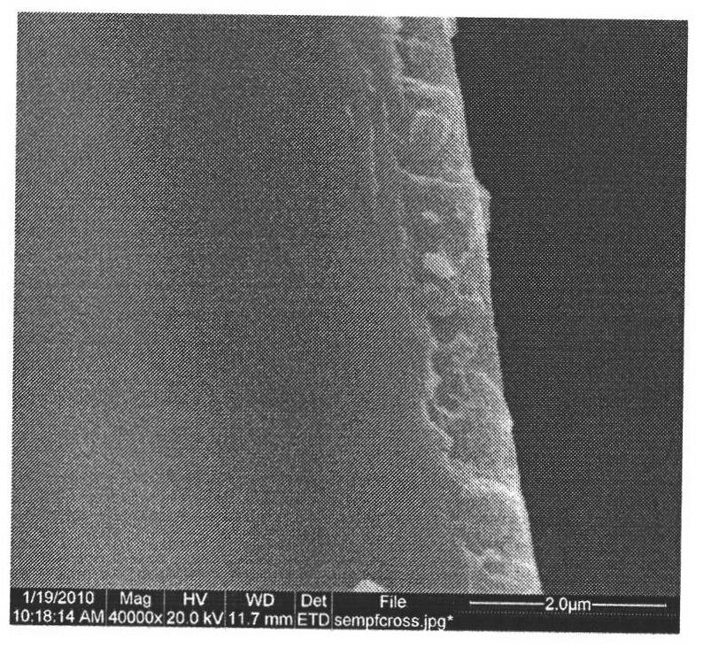 Preparation method of nanocrystalline silicon-aluminum oxide/silicon oxide thermoelectric film material