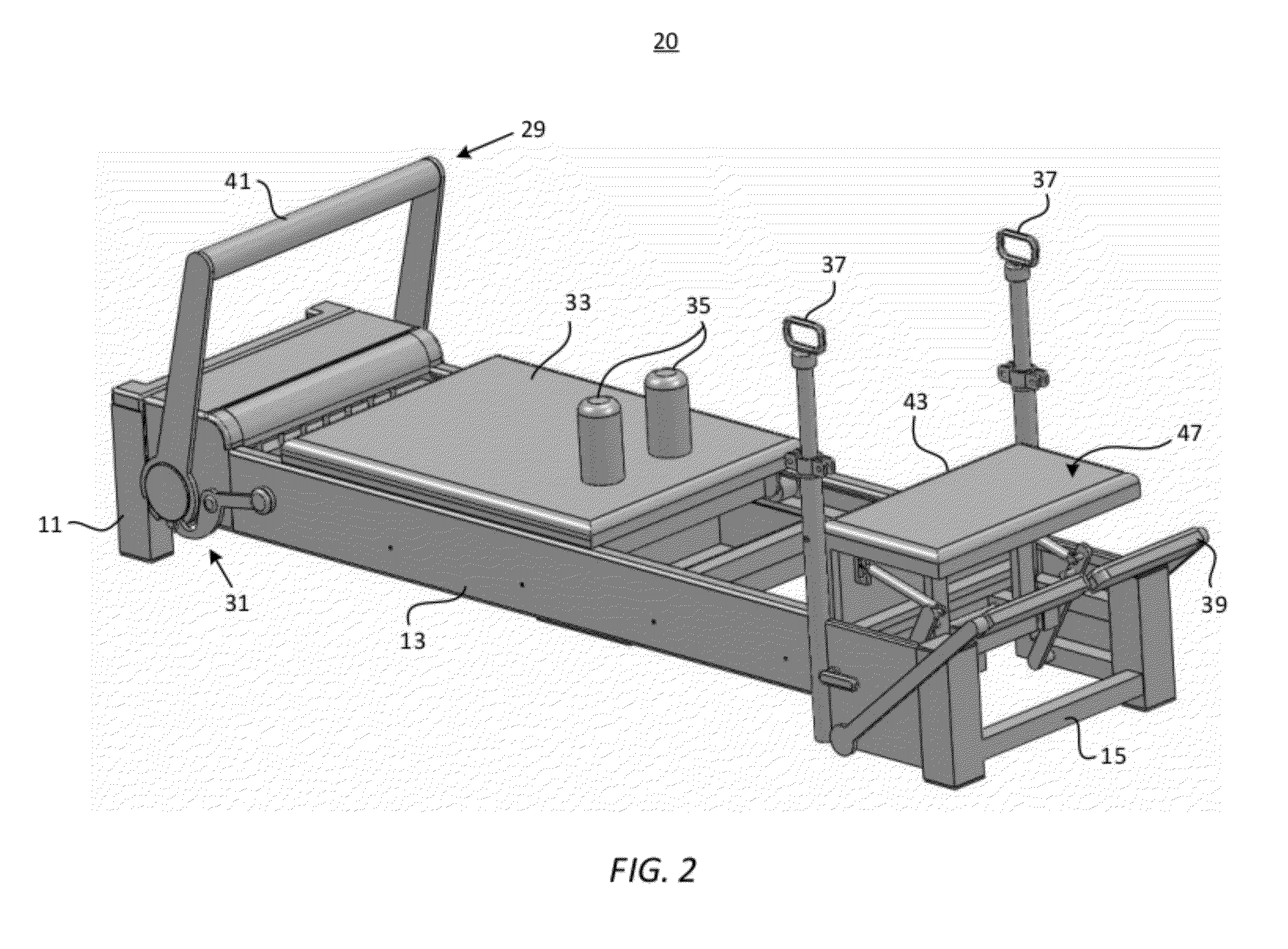 Reformer Apparatus Having Integral Ergonomic Purchase Translatable into Deployed and Stowed Positions