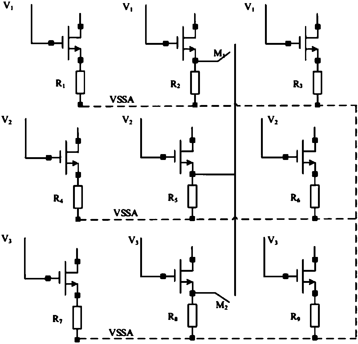 Reading circuit of non-refrigeration infrared focal plane detector and method for improving yield