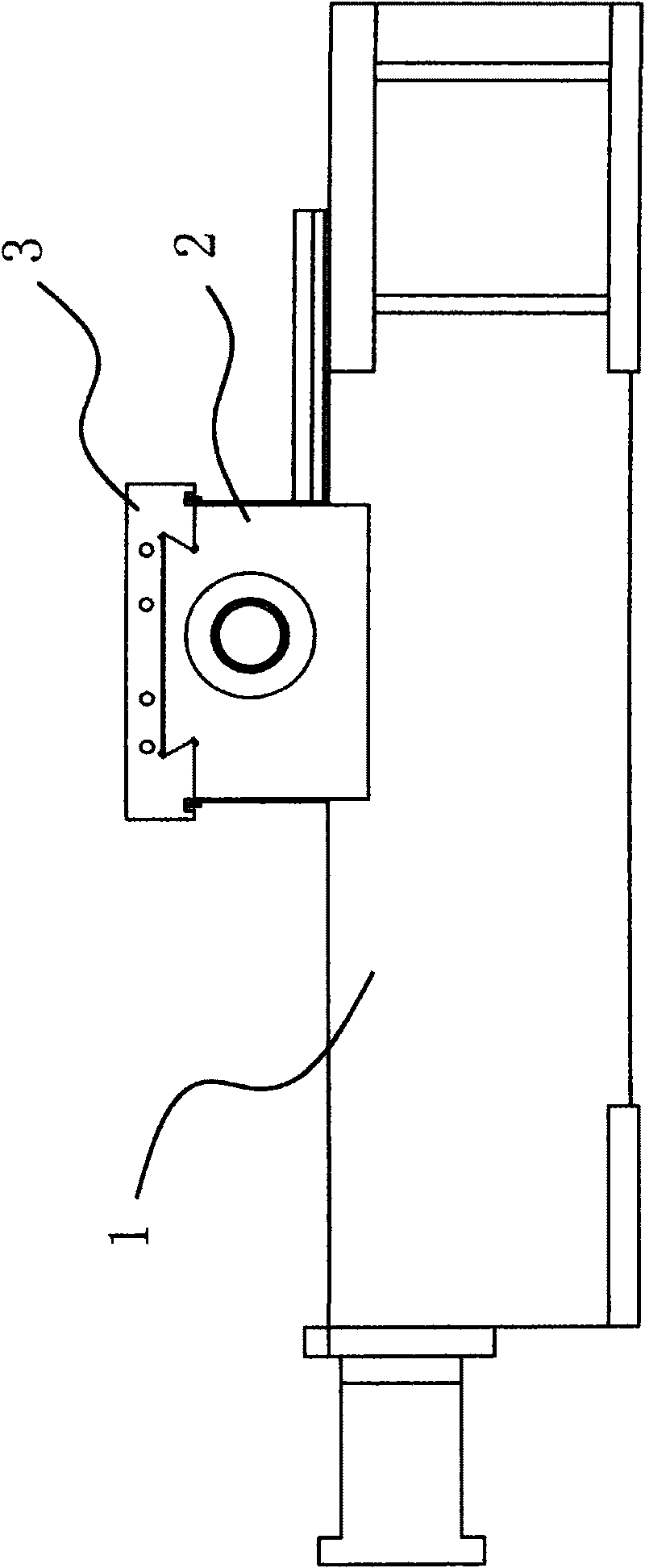Oil film static-pressure guide device
