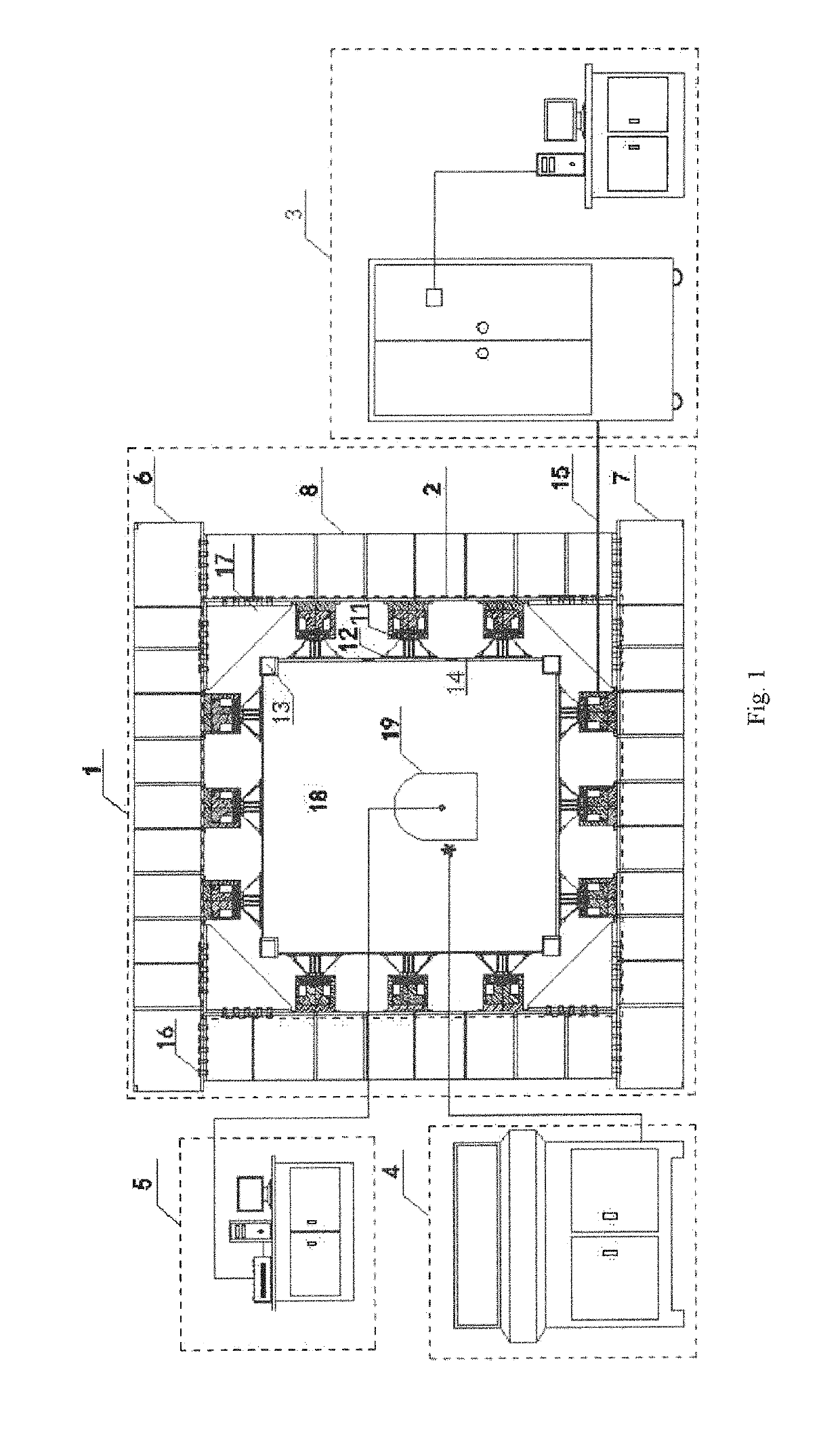 Three-dimensional non-uniform loading/unloading and steady pressure model test system