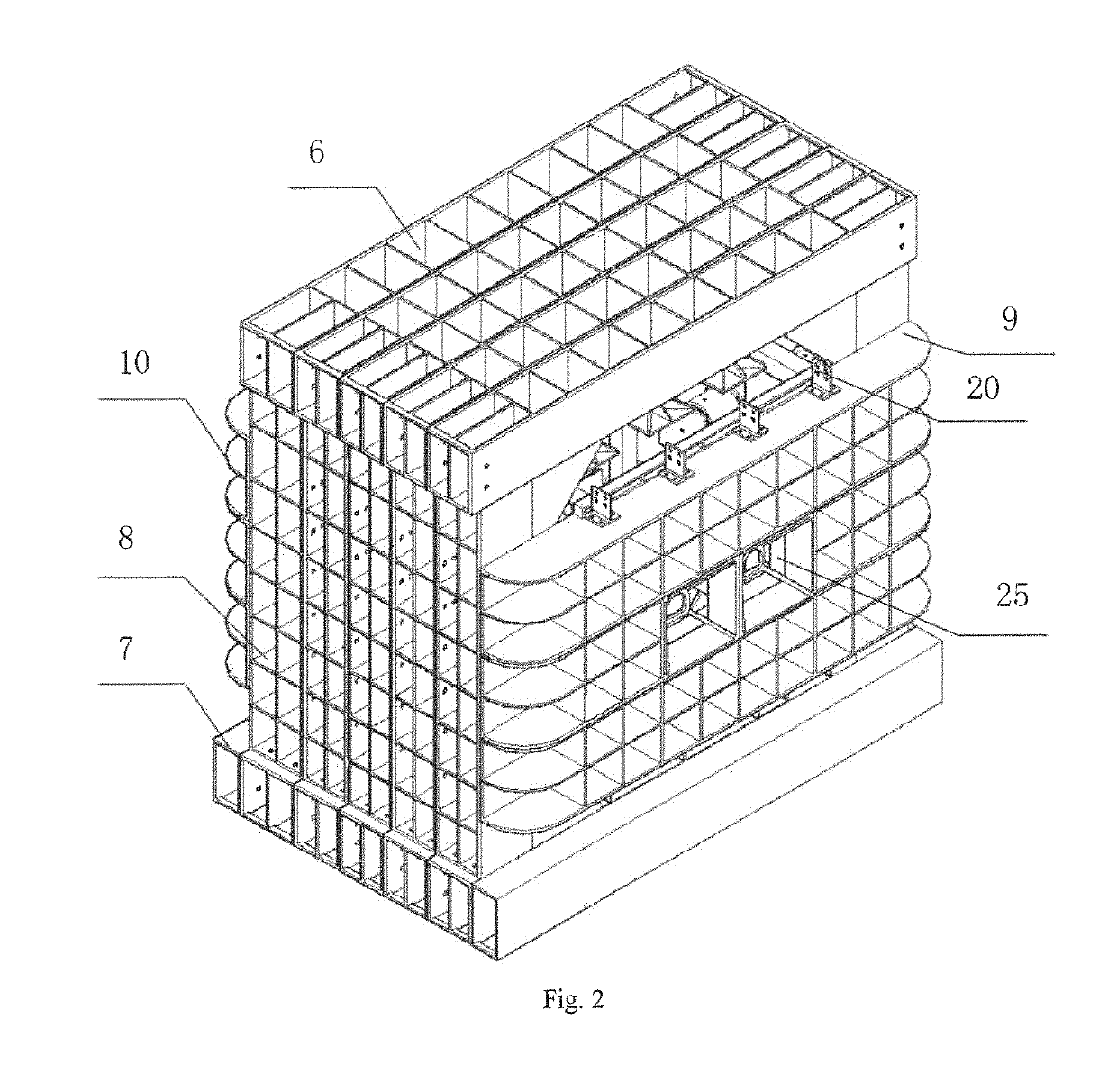 Three-dimensional non-uniform loading/unloading and steady pressure model test system