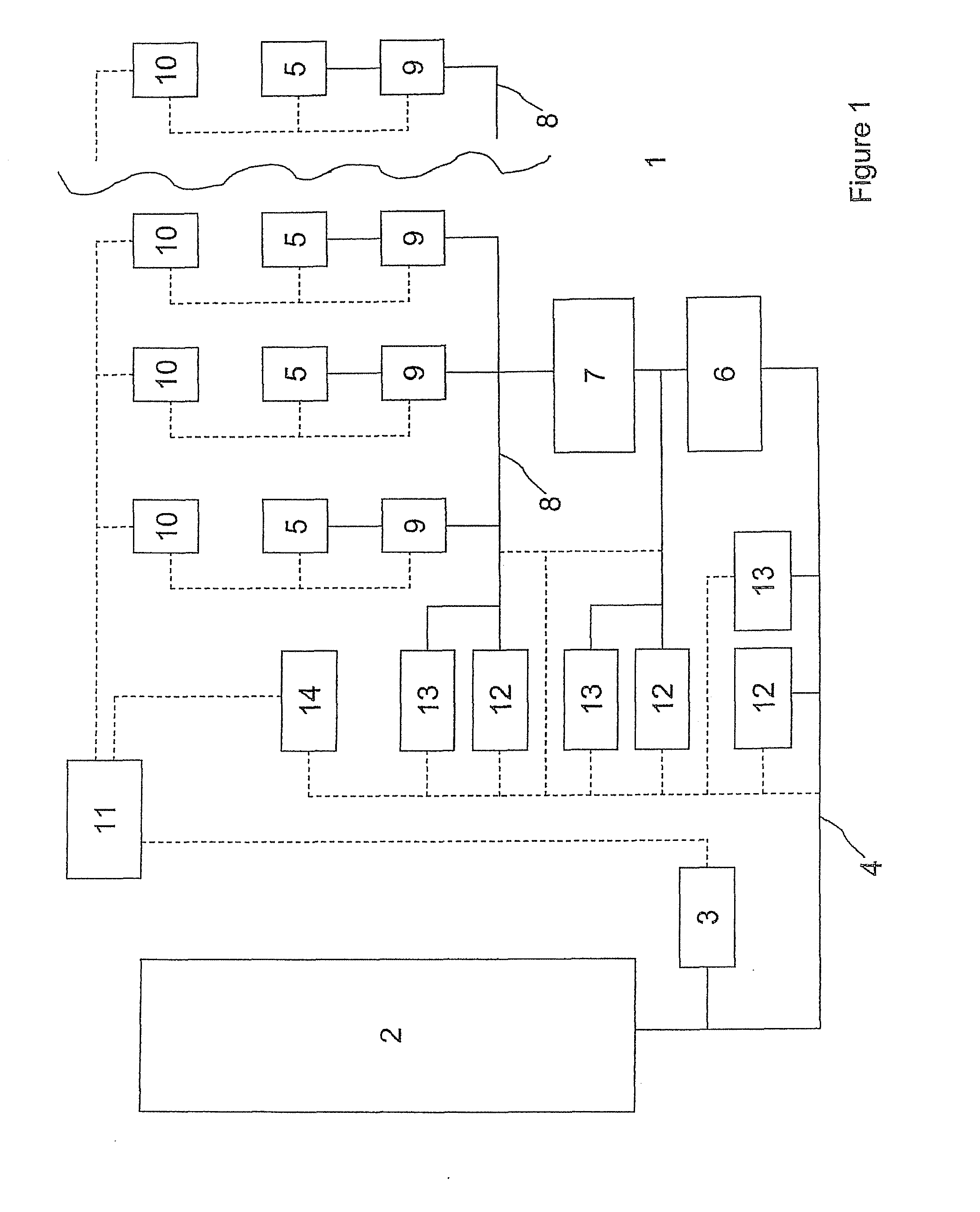 Power dispatch system for electrolytic production of hydrogen from wind power