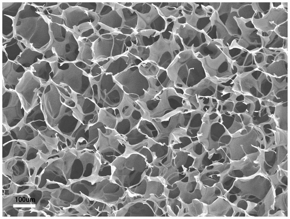A kind of nanofiber chitosan porous material and preparation method thereof