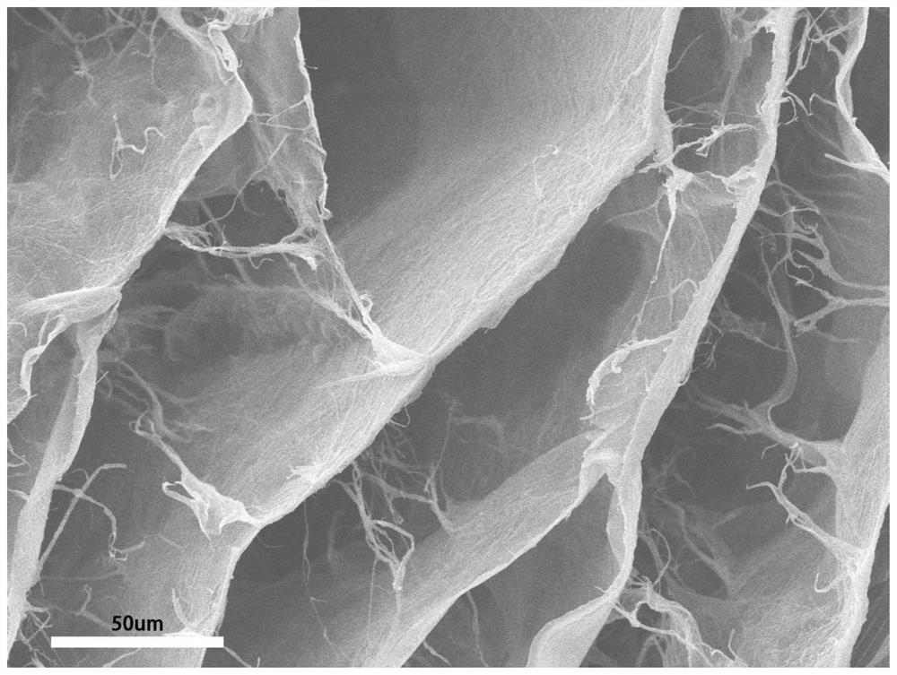 A kind of nanofiber chitosan porous material and preparation method thereof