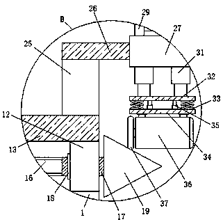 Adjustable quenching machine tool