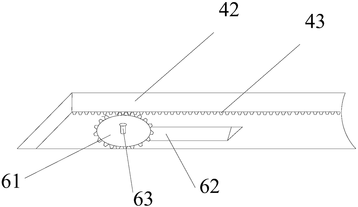 A device for cutting the mouth of a medical liquid injection bottle