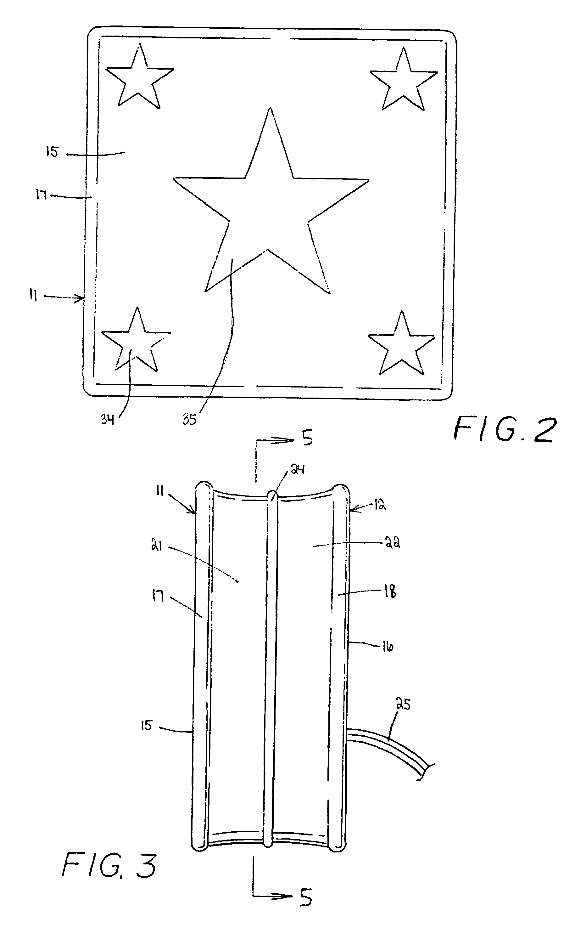 Decorative glass block and method for making a decorative glass block