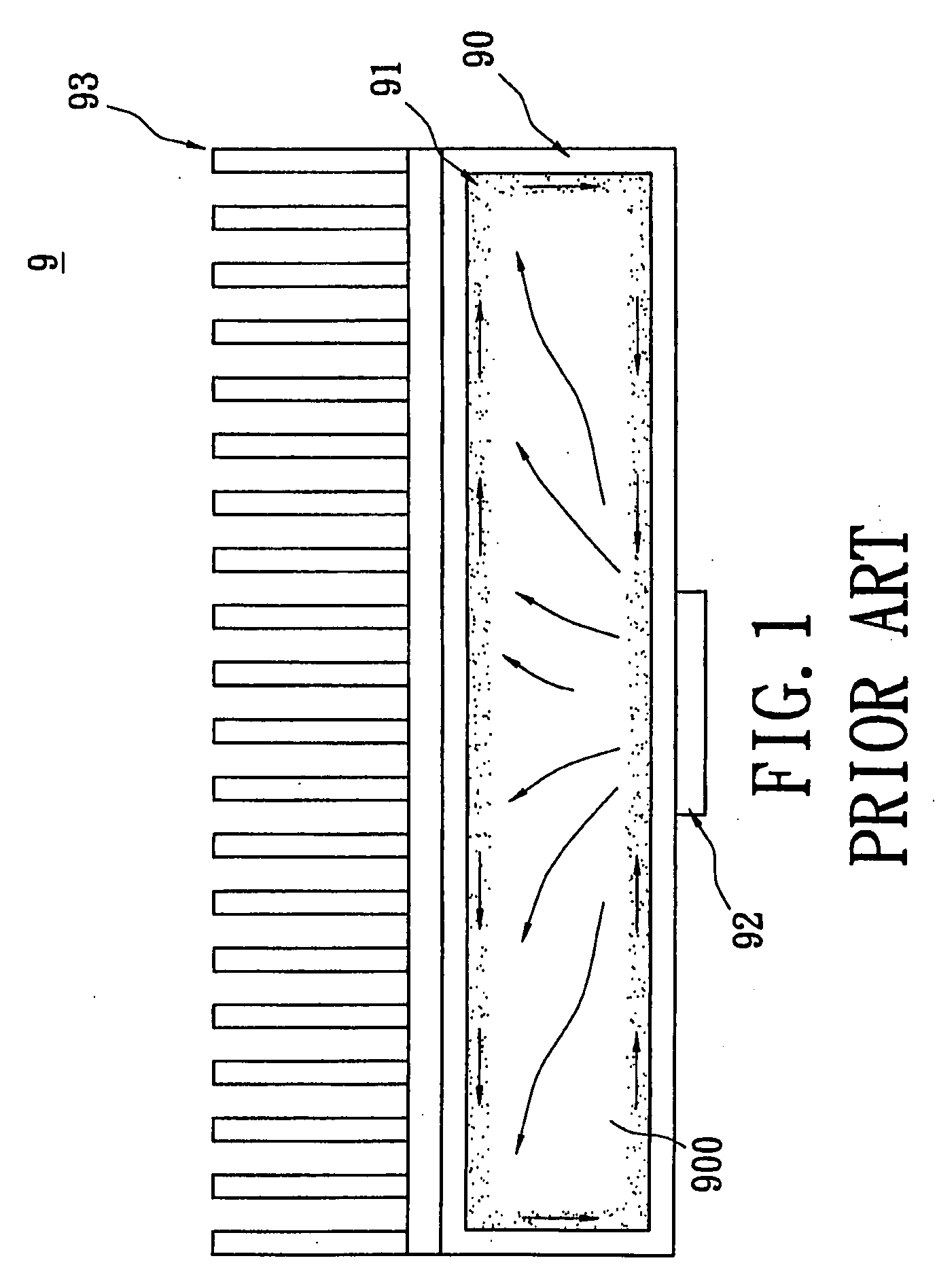 Vapor chamber structure with improved wick and method for manufacturing the same