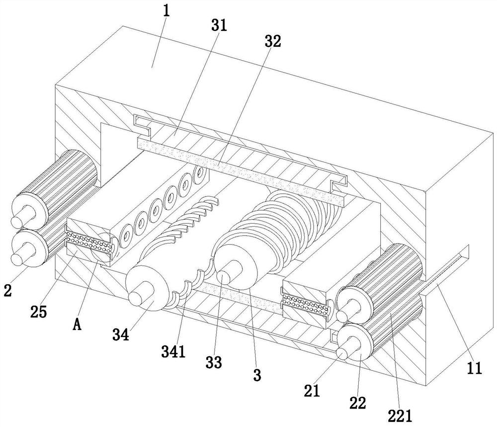 Efficient carbon fiber pre-oxidation furnace