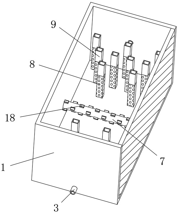 Fabric stripping device for textile processing and stripping method of fabric stripping device