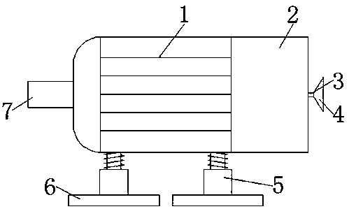 A brushless motor for electric wheelchair