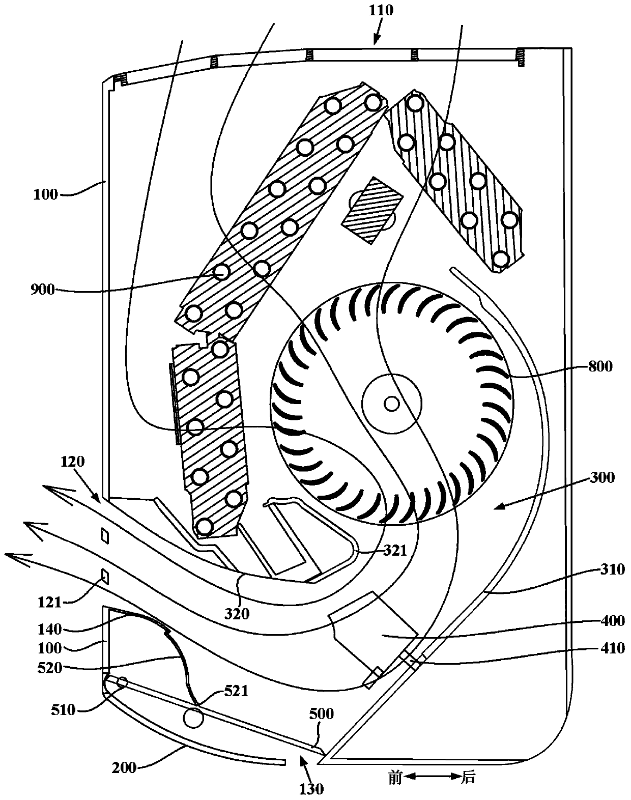 Wall-mounted air conditioner indoor unit