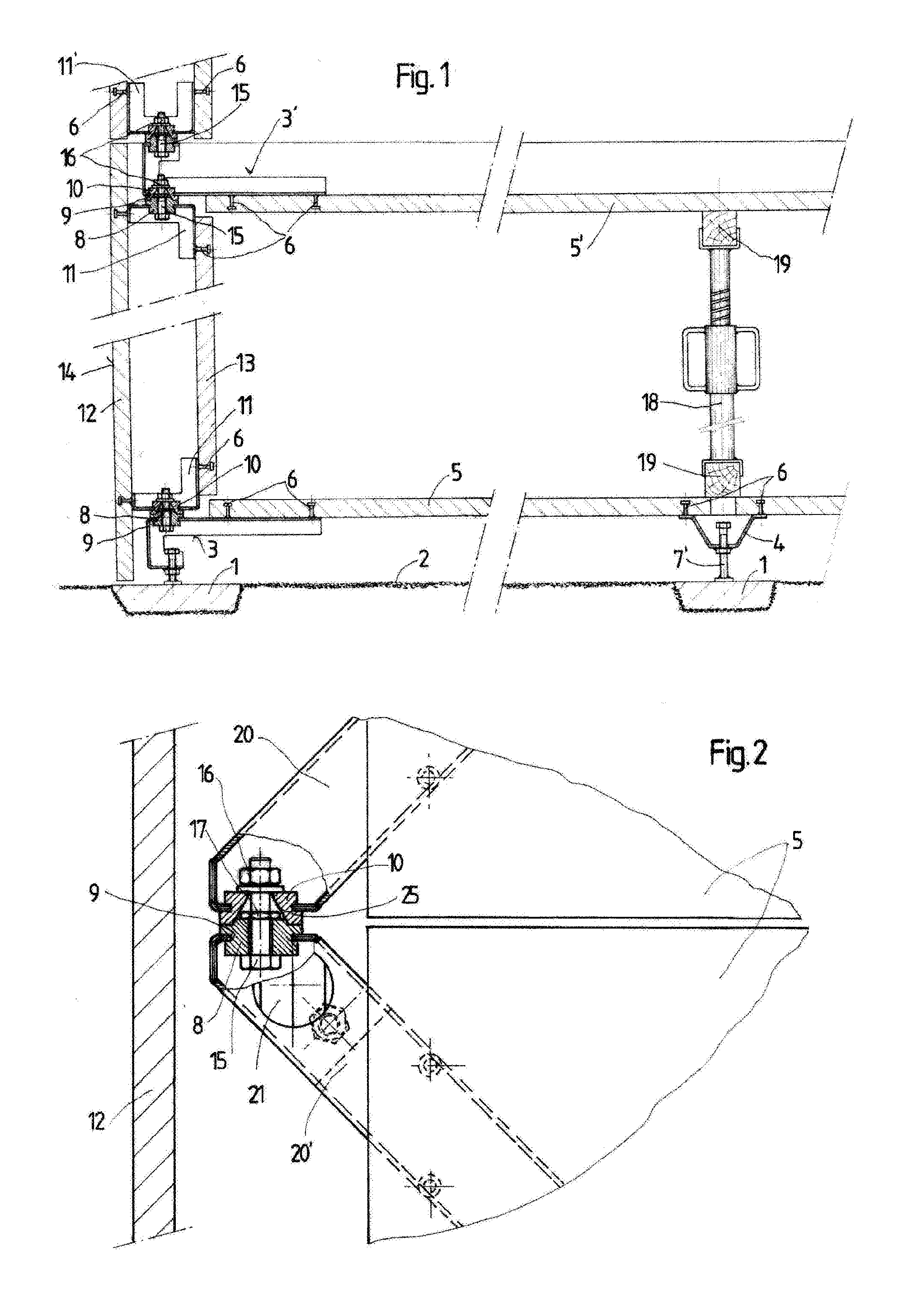 Method for producing prefabricated structural parts