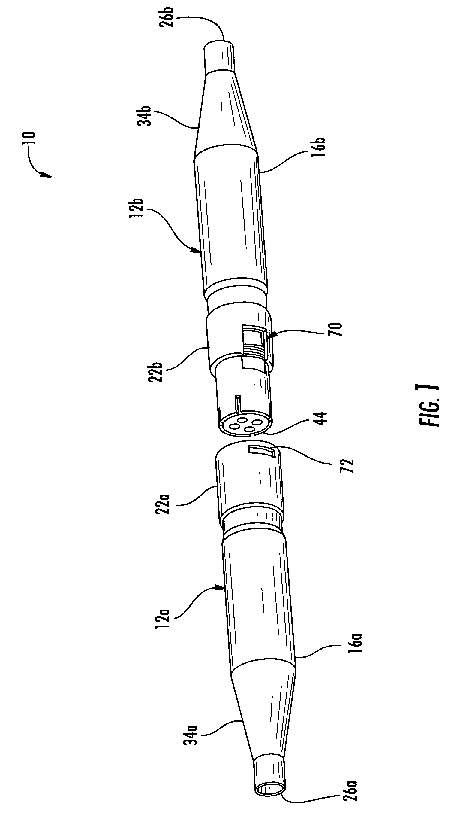 Harsh environment connector including single-level or dual-level bladder and associated methods