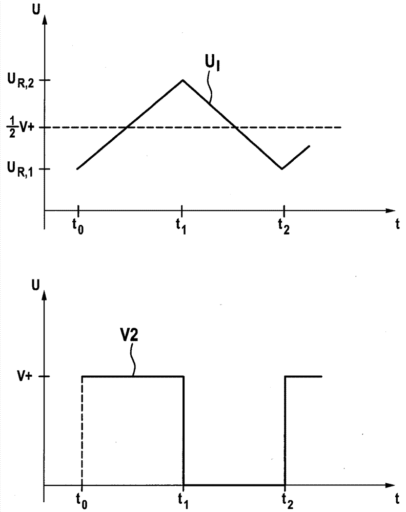 Method and circuit device for determining position of movable armature of electromagnetic actuator