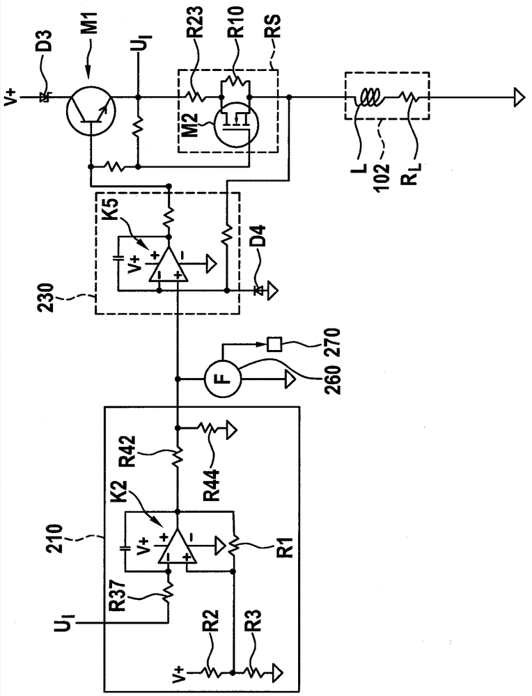 Method and circuit device for determining position of movable armature of electromagnetic actuator