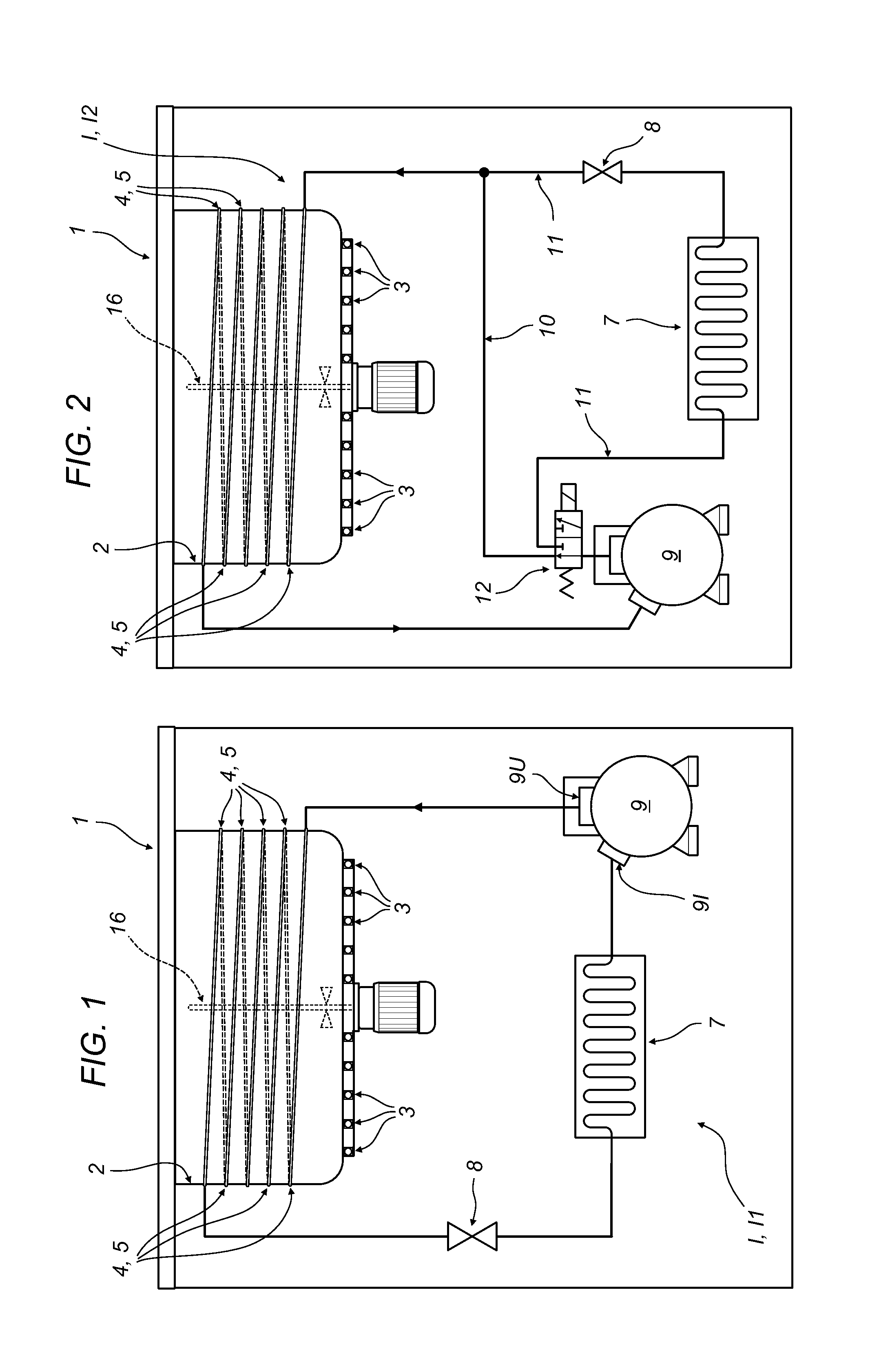 Machine and method for the thermal treatment of liquid and semi-liquid food products