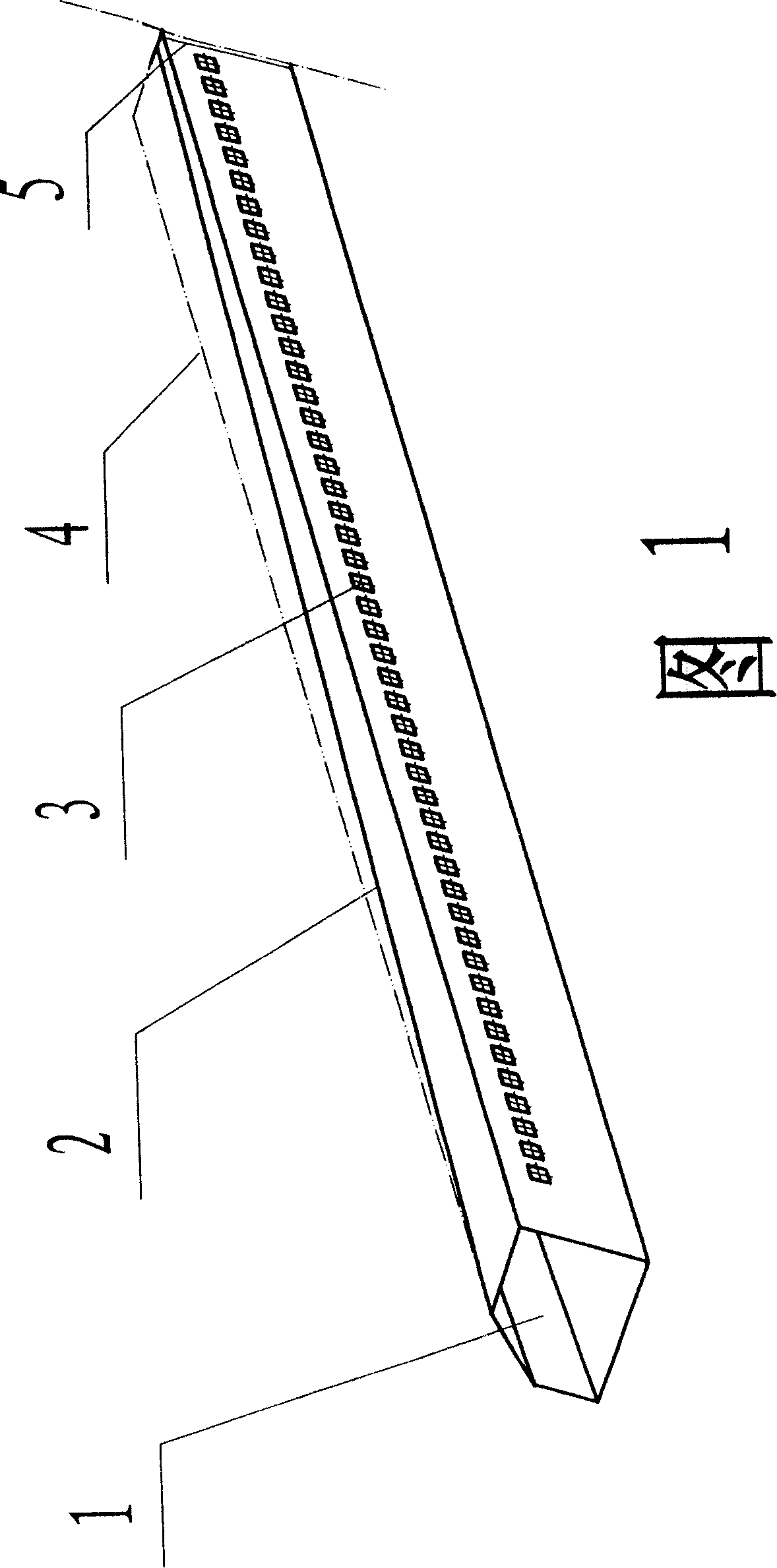 Industrial chain grate boiler isobaric isobaric air feeding device