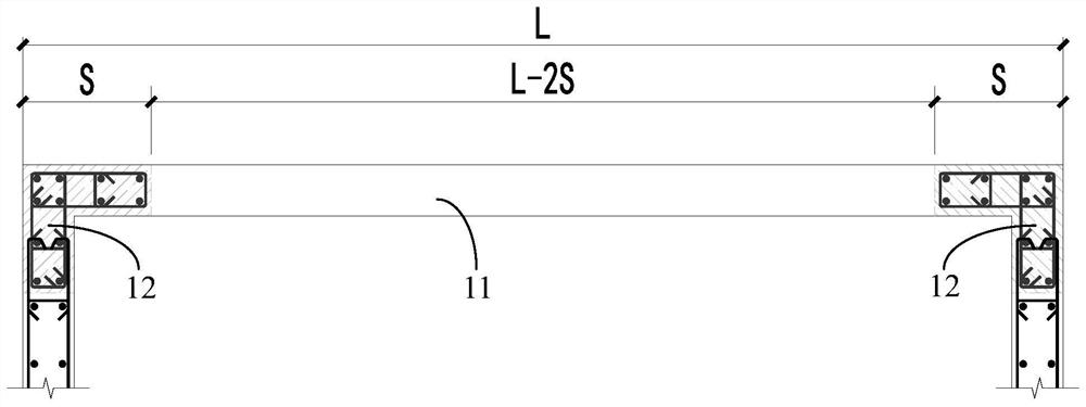 Assembled integral reinforced concrete shear wall without sleeve connection and its construction method