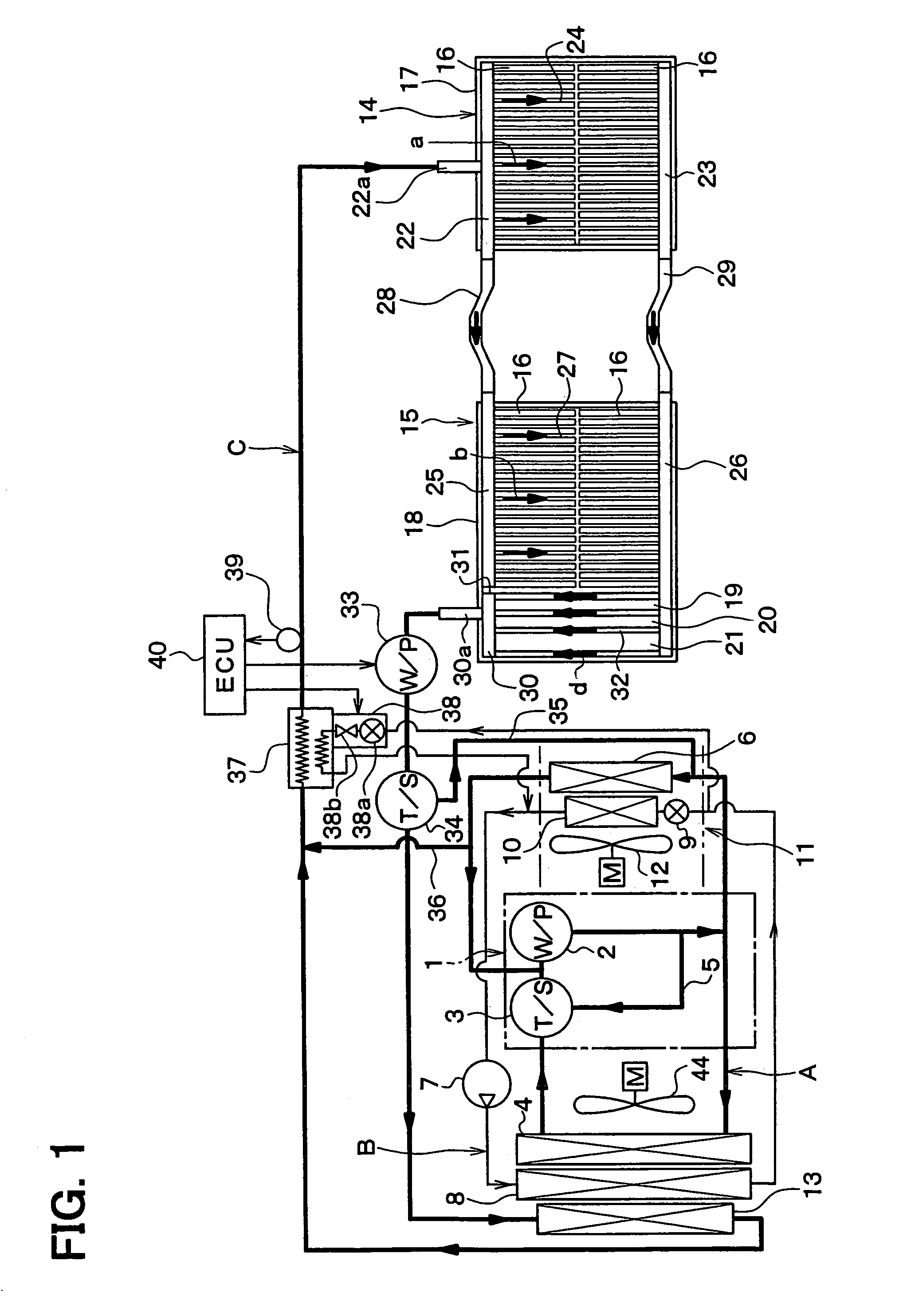 Cooling structure of heat generating member