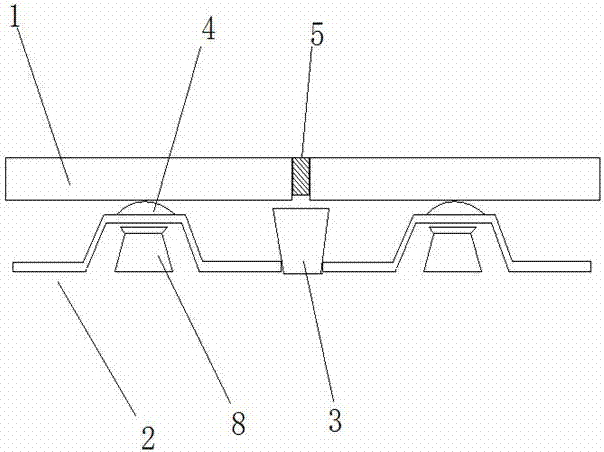 A floor structure of an indoor gymnasium