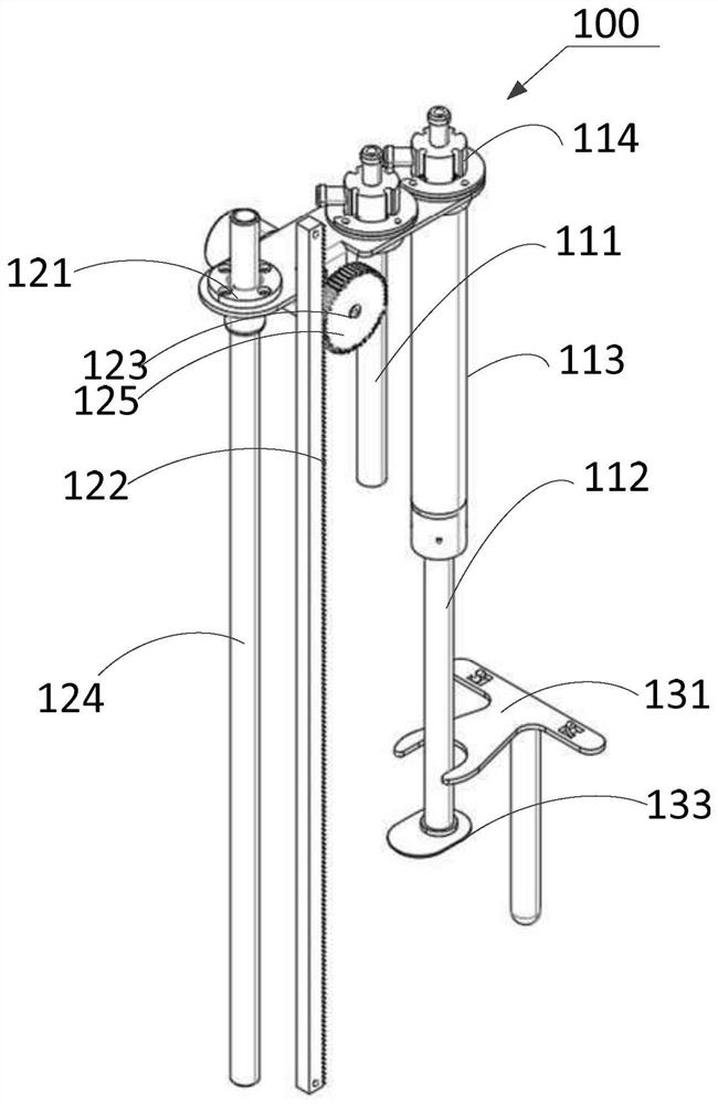 Automatic water adding and draining device for water tank and cleaning robot