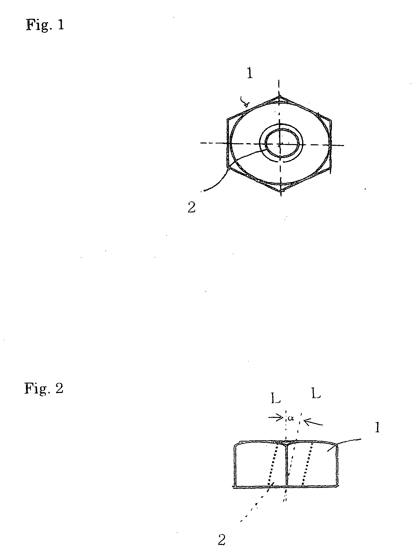 Method of a fastening a bolt and a nut and their fastening structure