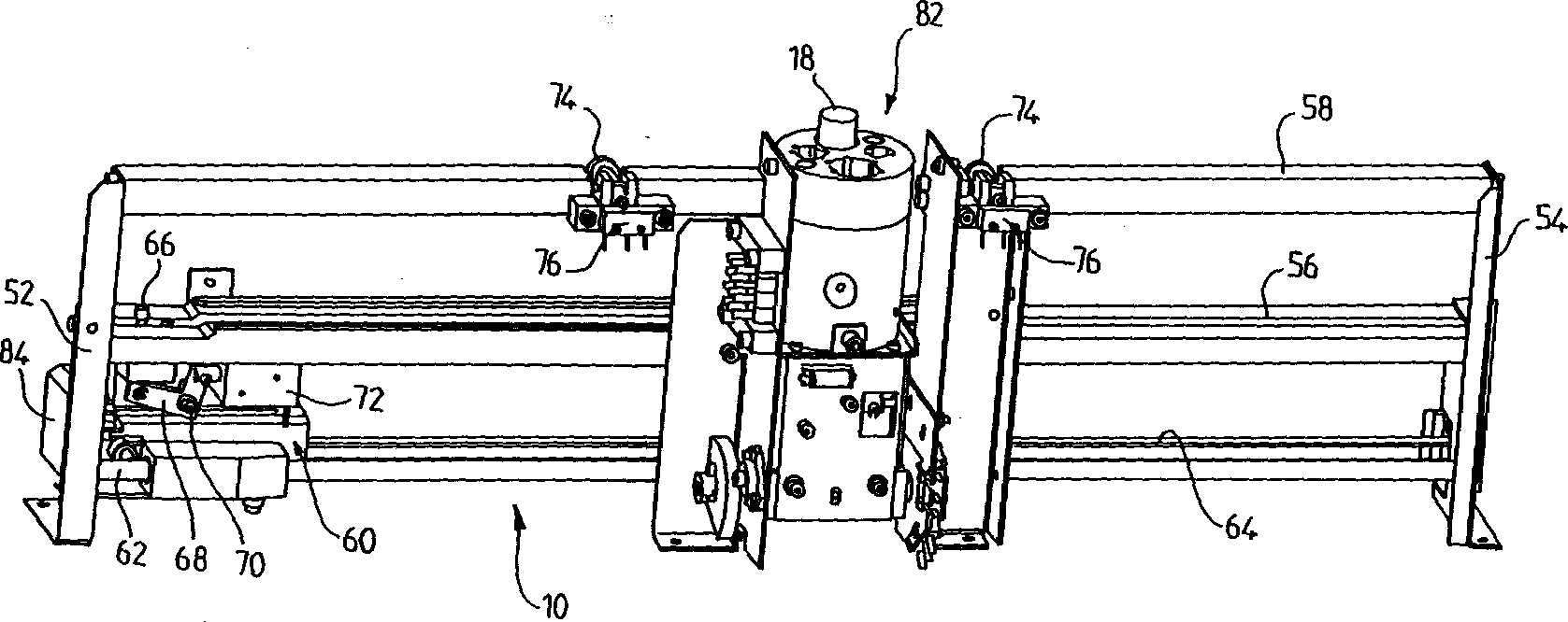 Device for treatment of sample of blood products