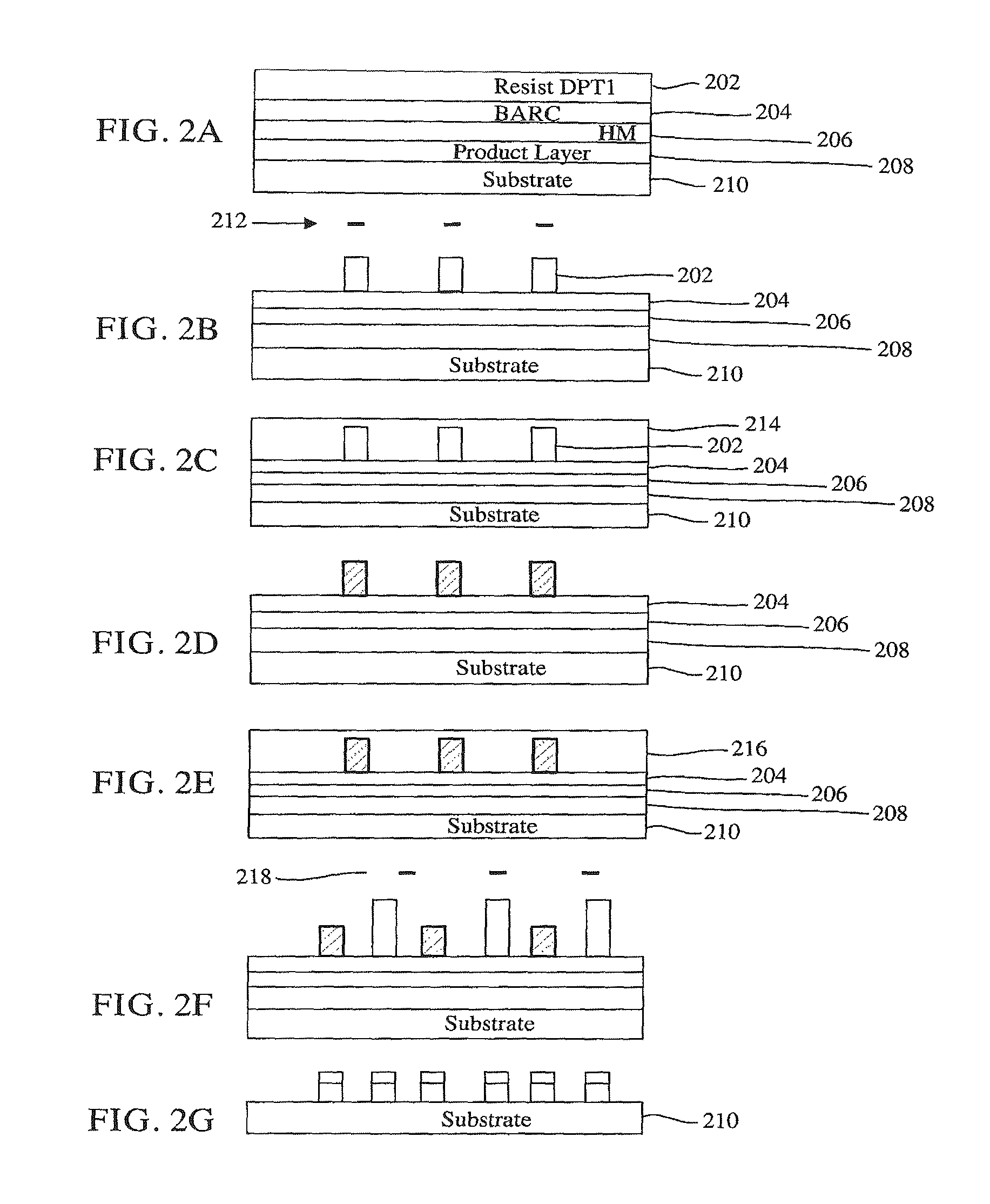 Apparatus and method for providing resist alignment marks in a double patterning lithographic process