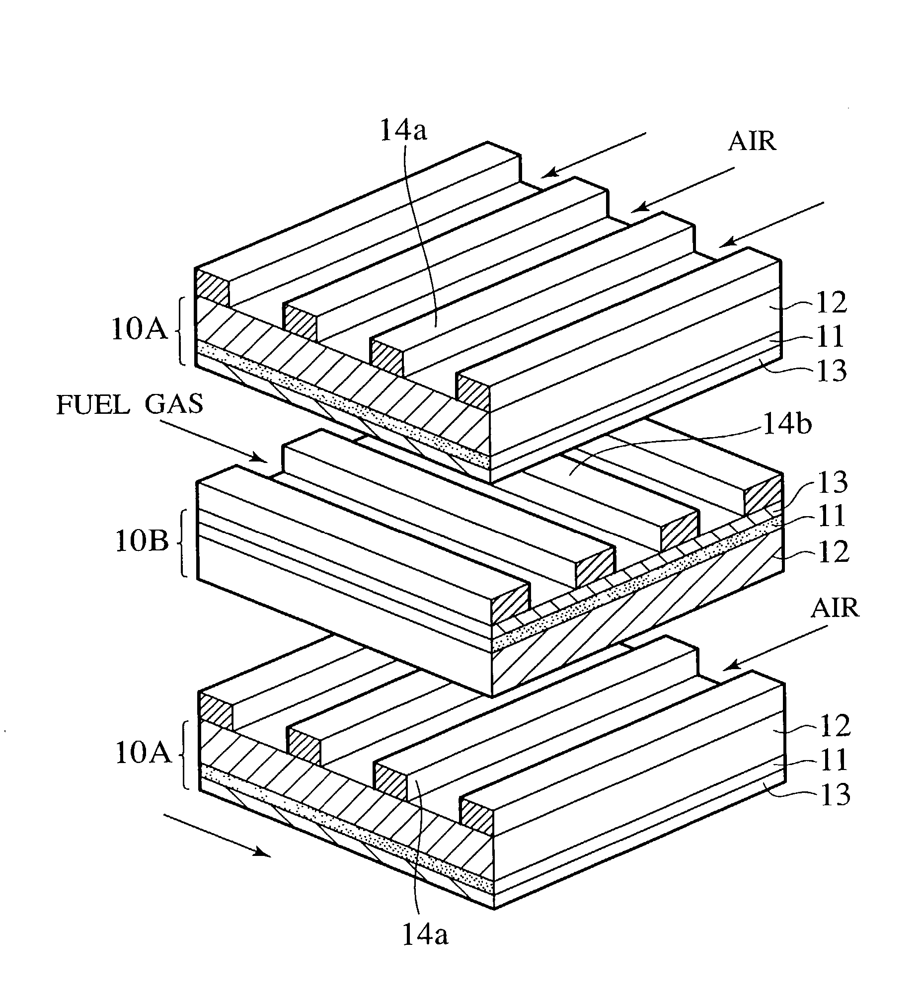 Solid oxide fuel cell stack and method of manufacturing the same