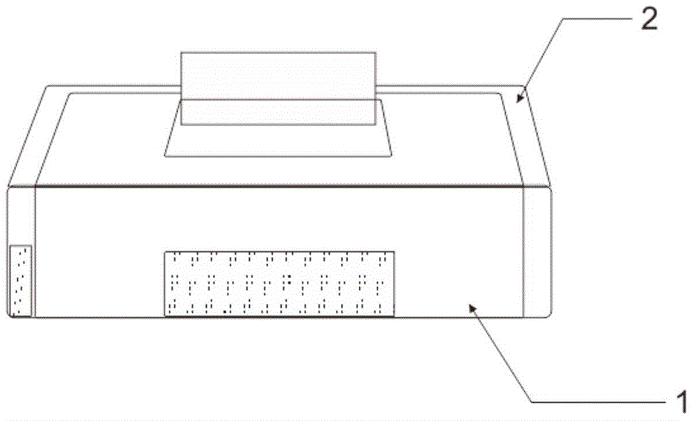 Printing all-in-one machine with purifying function