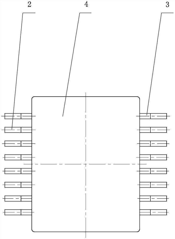 Metal surface-mounted solid-state relay structure