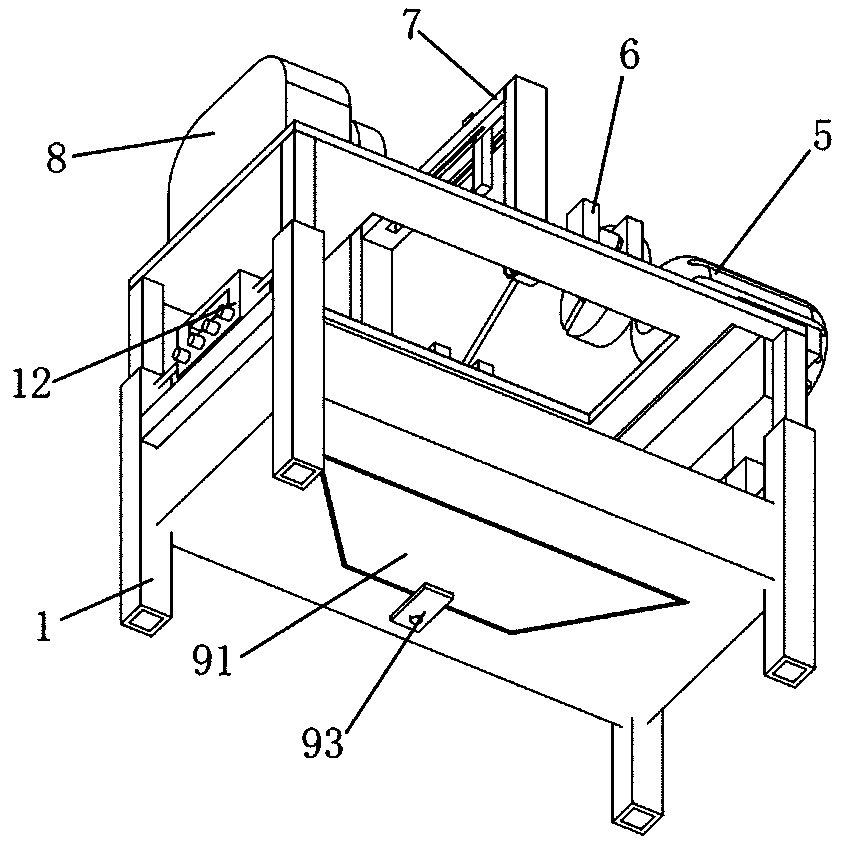 Friction welding device capable of removing outer flashings through forward pushing type turning and use method thereof